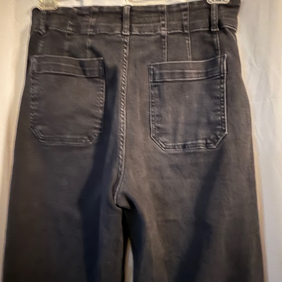 Pilcro The Skipper Black Jeans | Cropped Flare | Size 29 - Picture 4 of 11